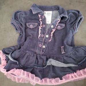 NEW LISTING!! Guess denim/chambray baby dress